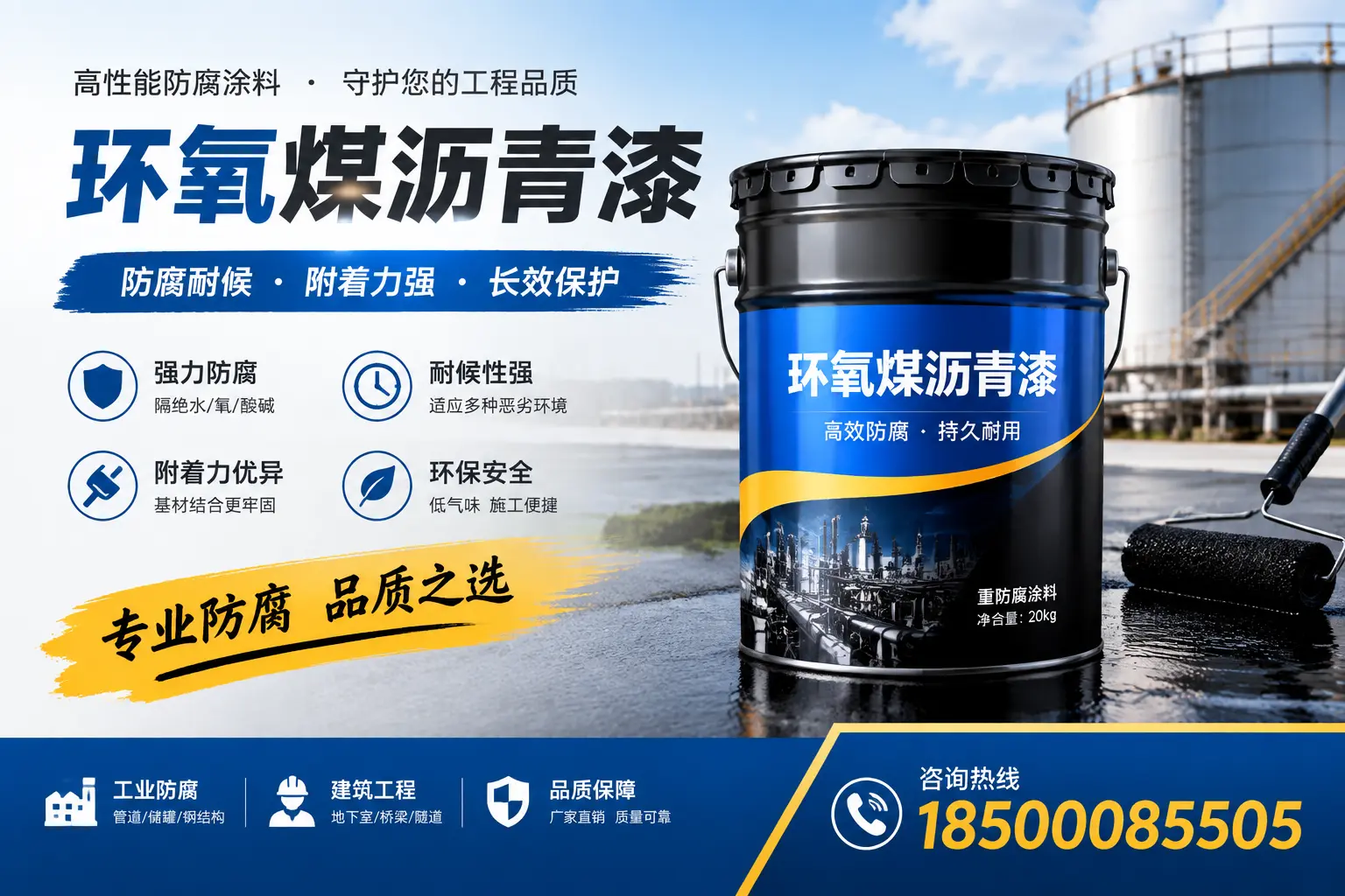 如何选择适合的环氧煤沥青漆？铜陵市场选型指南